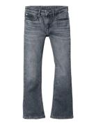 Mr Flare Mid Grey St Bottoms Jeans Bootcut Jeans Blue Calvin Klein