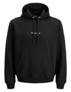 Jornorrebro Emb Sweat Hood Noos Tops Sweatshirts & Hoodies Hoodies Bla...