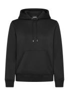 W Alpha Hood Tops Sweatshirts & Hoodies Hoodies Black J. Lindeberg