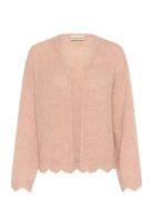 Crniso Cardigan Tops Knitwear Cardigans Pink Cream