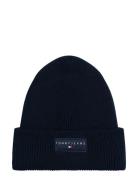 Tjm Linear Beanie Accessories Headwear Beanies Navy Tommy Hilfiger