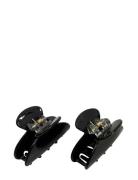 Cloe Clamp Black 2 Pcs Accessories Hair Accessories Hair Claws Black P...
