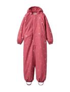 Thermo Rain Suit Aiko Outerwear Coveralls Rainwear Coveralls Pink Whea...