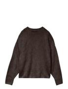 Vmboom Ls O-Neck Pullover Ga Noos Tops Knitwear Jumpers Brown Vero Mod...