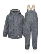 Oddy Set Outerwear Rainwear Rainwear Sets Navy MarMar Copenhagen