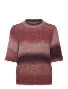 Leana Knit Top Tops Knitwear Jumpers Brown Noella