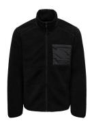 Onsdallas Life Sherpa Jacket Otw Vd Tops Sweatshirts & Hoodies Fleeces...