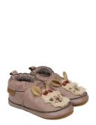 Leather Slipper - 3D Slippers Hjemmesko Pink Mikk-line