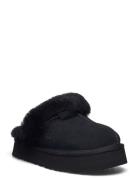 W Disquette Slippers Hjemmesko Black UGG