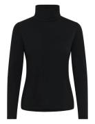 Efinaspw Ts Tops Knitwear Turtleneck Black Part Two