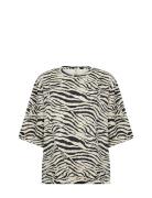 Sc-Salome Tops T-shirts & Tops Short-sleeved Multi/patterned Soyaconce...
