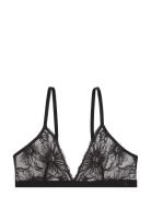Triangle  Lingerie Bras & Tops Soft Bras Bralette Grey Tommy Hilfiger
