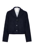 Mschkeola Secilia Wool Short Jacket Uldjakke Jakke Navy MSCH Copenhage...