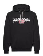 B-Aylmer H Wint Tops Sweatshirts & Hoodies Hoodies Black Napapijri