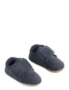 Indoor Shoe Sasha Slippers Hjemmesko Navy Wheat