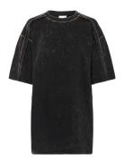 Gzneia Oz Tee Tops T-shirts & Tops Short-sleeved Black Gestuz