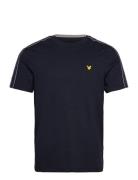 Tape T-Shirt Sport Men Sports Clothes Sport Tops Sport T-Skjorte Navy ...