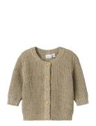 Nbmnorman Ls Knit Card Tops Knitwear Cardigans Beige Name It