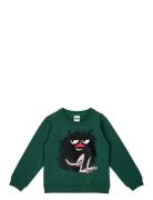 Stinky Collegetröja Tops Sweatshirts & Hoodies Sweatshirts Green MUMIN