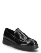 Loafer Shoes Flat Loafers Black Gabor