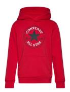 Po-Pull-Over Hoody Sport Sweatshirts & Hoodies Hoodies Red Converse