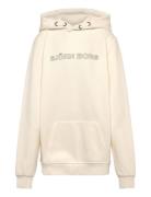 Borg Essential 3 Hoodie Sport Sweatshirts & Hoodies Hoodies Cream Björ...