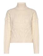 Loganberry Tops Knitwear Turtleneck Cream Munthe