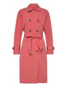 Rainvision03 Trenchcoat Frakke Pink Ilse Jacobsen