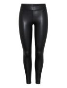 Pcnew Shiny Leggings Jrs Noos Bottoms Leggings Black Pieces