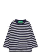 T-Shirt L/S Tops T-shirts Long-sleeved T-Skjorte Navy United Colors Of...