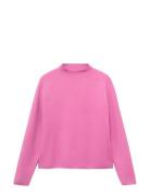 Knitted Sweater With Perkins Neck Tops Sweatshirts & Hoodies Sweatshir...
