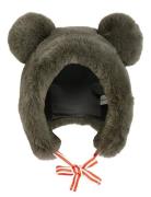 Faux Fur Ear Hat Accessories Headwear Hats Winter Hats Grey Mini Rodin...