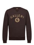 Mmgbrigde Sweat Shirt Tops Sweatshirts & Hoodies Sweatshirts Brown Mos...