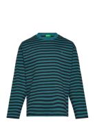 T-Shirt L/S Tops T-shirts Long-sleeved T-Skjorte Navy United Colors Of...