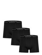 Boxer Brief 3-Pack Boxershorts Black GANT