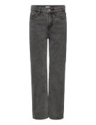 Grstreet Loose Straight D. Grey Bottoms Jeans Regular Jeans Grey Grunt