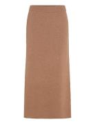 Harmonia Skirt Skirts Maxi Skirts Beige Stylein