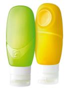 Duo Squeezy Bottles  Bags Travel Accessories Yellow Go Travel