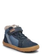 Bisgaard Barefoot Rafael Lamb High-top Sneakers Navy Bisgaard