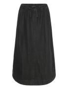 Srkeira Skirt Skirts Knee-length & Midi Skirts Black Soft Rebels