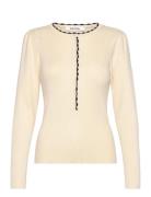 Srjude Knit Tops Knitwear Jumpers Cream Soft Rebels