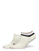 2P As Double W Cc W Lingerie Socks Footies-ankle Socks Cream BOSS