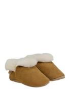 Slippers Teddy Slippers Hjemmesko Brown Huttelihut