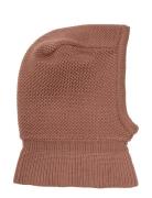 Balaclava Wool Knit Windstop Accessories Headwear Balaclava Pink Hutte...