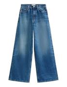 Dnm Kris 70S Wide Leg Hw Bottoms Jeans Wide Blue Tommy Hilfiger