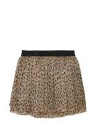 Knit Skirt Dresses & Skirts Skirts Short Skirts Brown Boboli