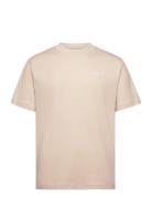 Sport Essentials Cotton T-Shirt Sport T-Kortærmet Skjorte Cream New Ba...