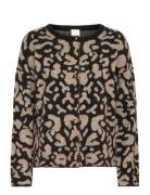 Ihkamara Ca15 Tops Knitwear Cardigans Beige ICHI