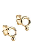 Studs, Dotta Accessories Jewellery Earrings Studs Gold Enamel Copenhag...