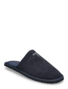 Barbour Everitt Mule Slipper Slippers Hjemmesko Navy Barbour